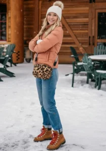 Casual Cool with a Pop of Leopard