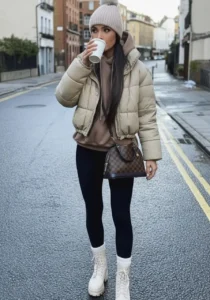 Fireside Chic in Neutral Tones