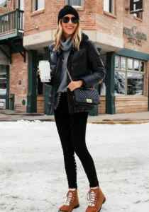 The Polished Puffer & Playful Details