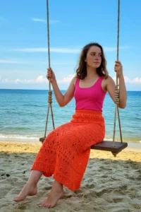 Bright and Bold Beach Fun Look