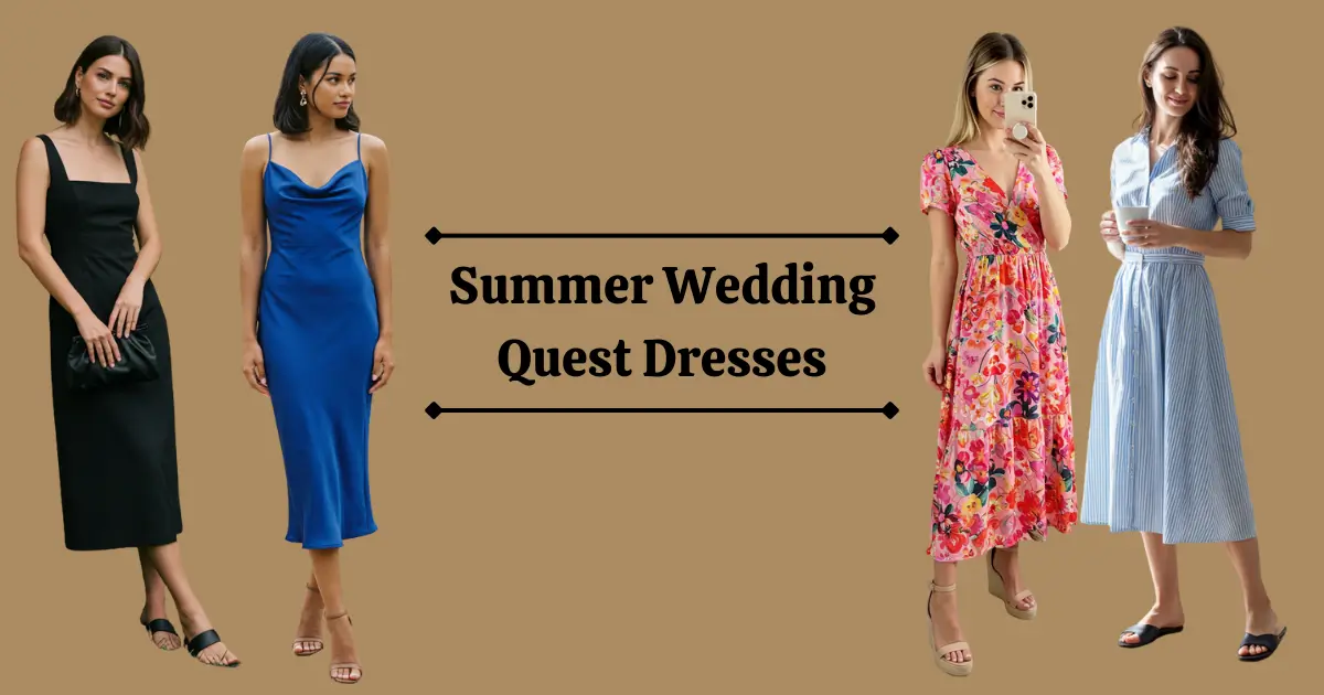 Summer Wedding Quest Dresses Banner