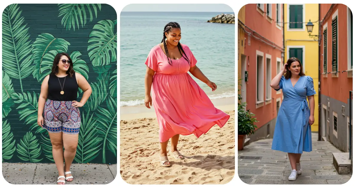 Chubby LADIES Beach Outfit Banner