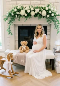 Cozy Maternity Shoot with Nursery Decor