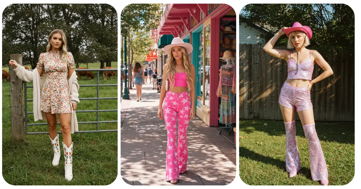 cow girl party Outfits Banner